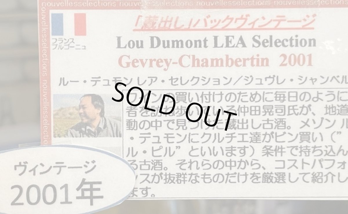 画像9: ルーデゥモン　ジュヴレシャンベルタン　2001 (9)