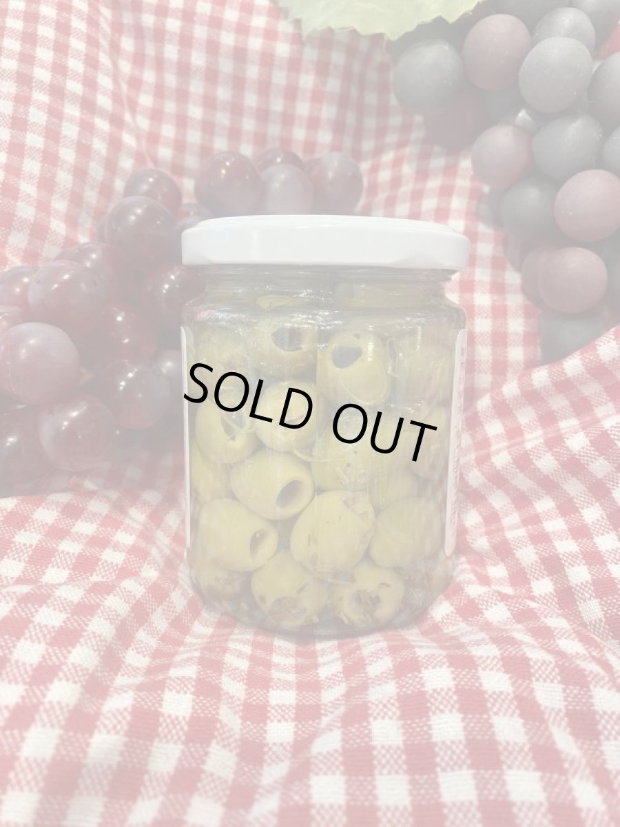 画像2: プロヴァンスハーブ入り　グリーンオリーヴ　種抜き (2)