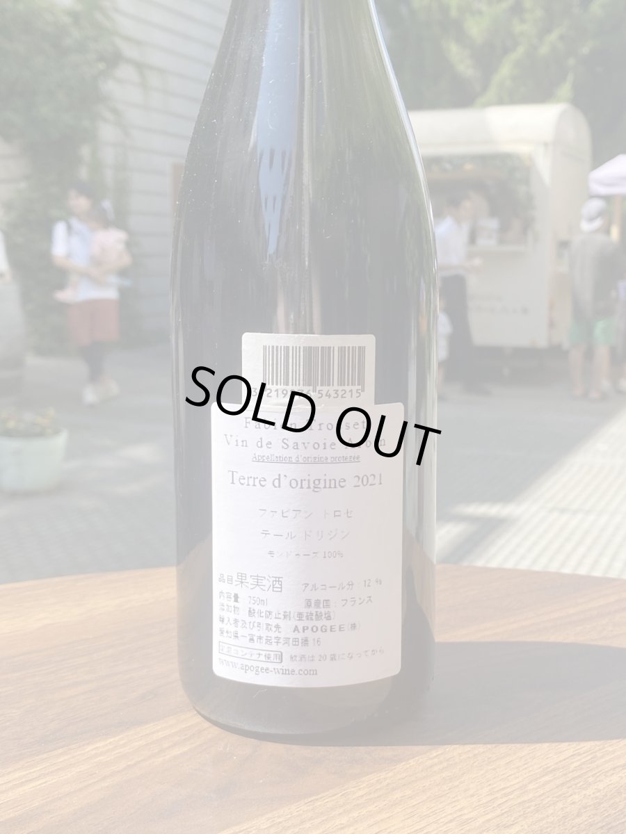 画像3: ファビアン トロセ アルバン モンドゥーズ テール ドリジン　赤　2021 (3)