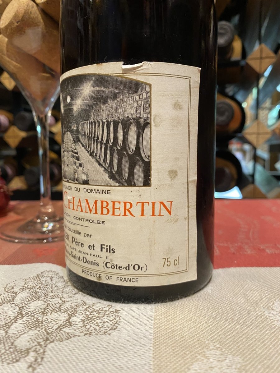 画像4: ジュヴレ・シャンベルタン – ブリツェック・ペール・エ・フィス 赤 1985年 (4)