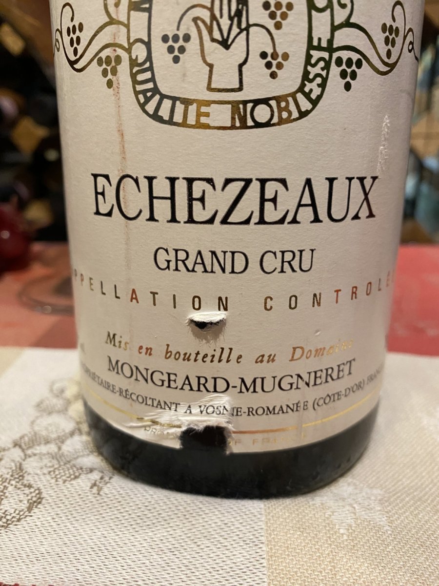 画像5: エシェゾー　グラン・クリュ（モンジャール ミュニュレ）　赤　1999年 (5)