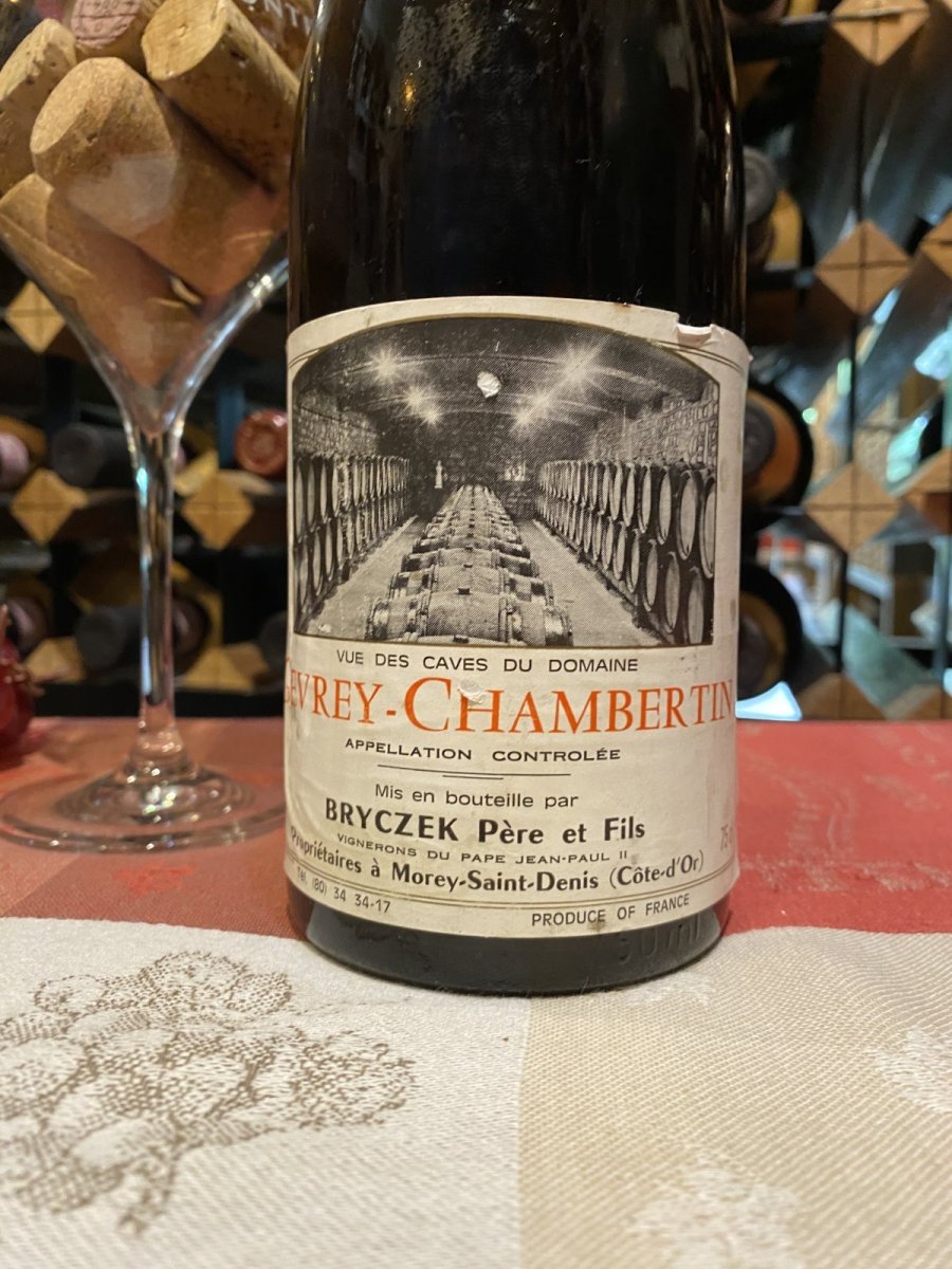 画像2: ジュヴレ・シャンベルタン – ブリツェック・ペール・エ・フィス 赤 1985年 (2)