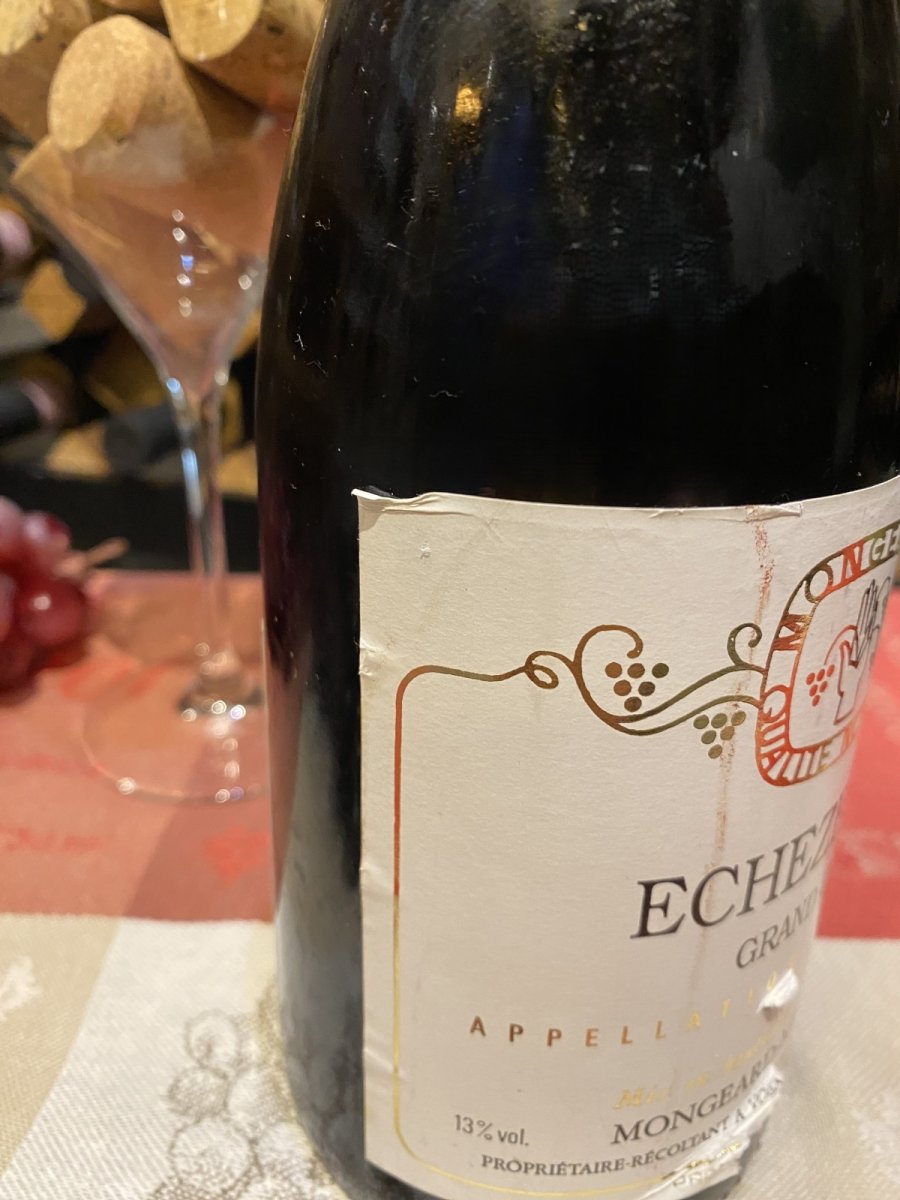 画像4: エシェゾー　グラン・クリュ（モンジャール ミュニュレ）　赤　1999年 (4)